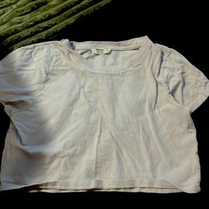 Medium light purple baby tee from Cotton On.